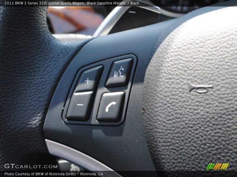 Controls of 2011 3 Series 328i xDrive Sports Wagon