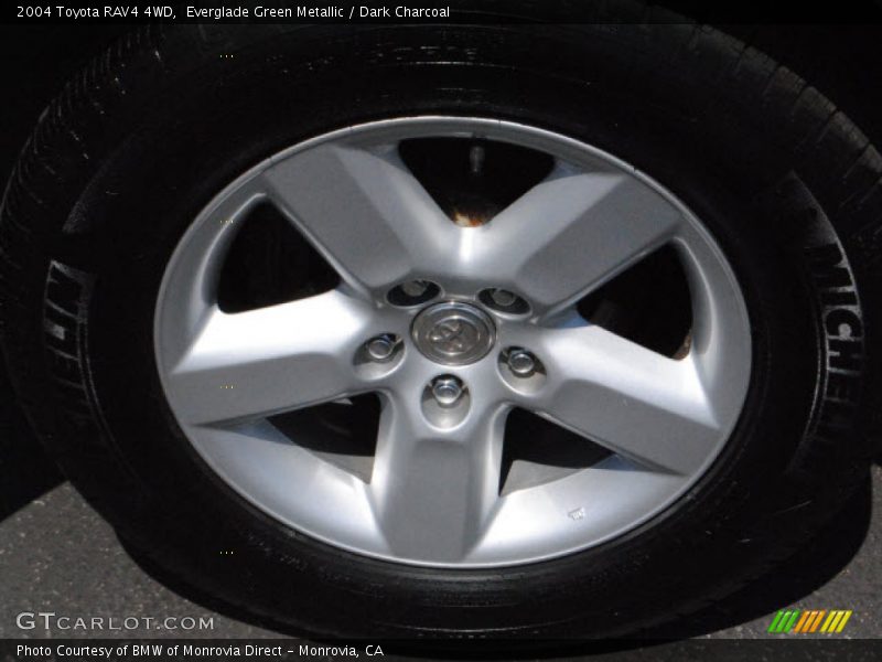 Everglade Green Metallic / Dark Charcoal 2004 Toyota RAV4 4WD