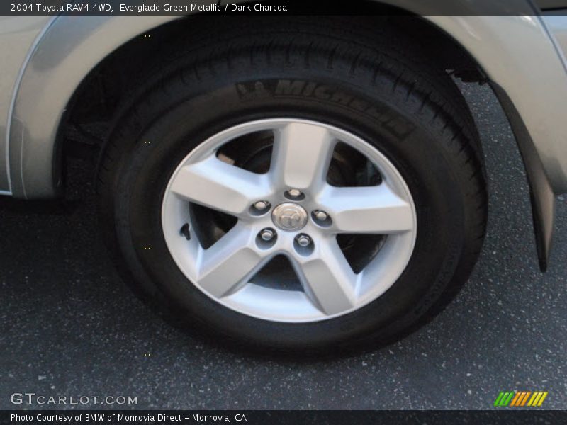 Everglade Green Metallic / Dark Charcoal 2004 Toyota RAV4 4WD