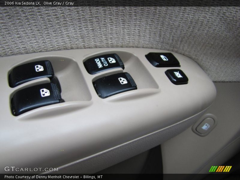 Olive Gray / Gray 2006 Kia Sedona LX