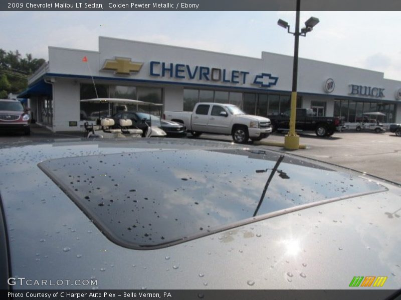 Golden Pewter Metallic / Ebony 2009 Chevrolet Malibu LT Sedan