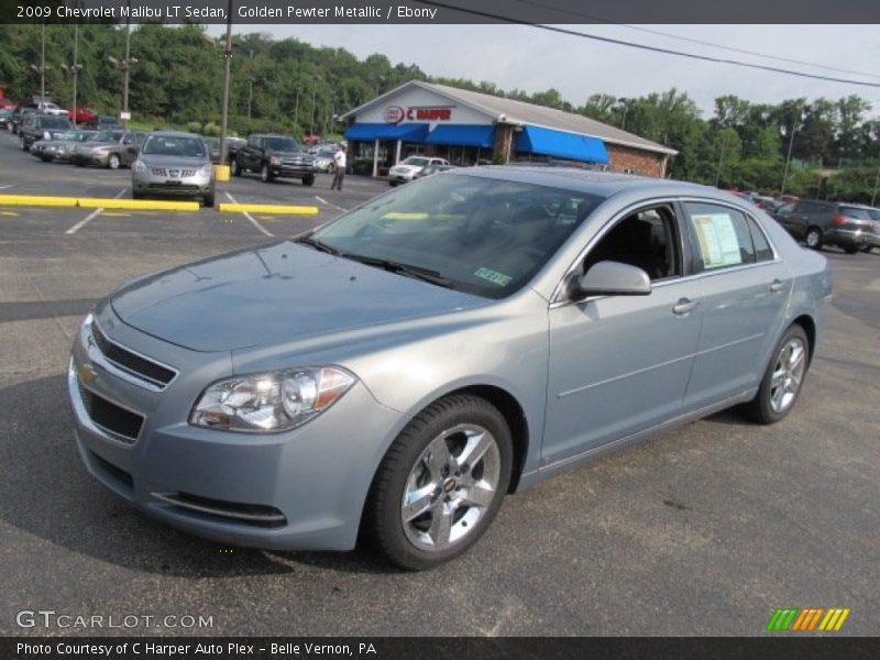 Golden Pewter Metallic / Ebony 2009 Chevrolet Malibu LT Sedan