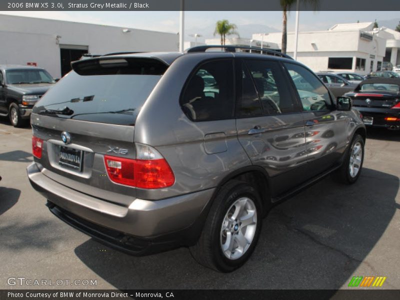 Stratus Grey Metallic / Black 2006 BMW X5 3.0i