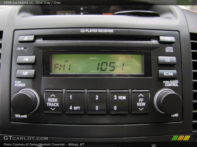 Olive Gray / Gray 2006 Kia Sedona LX