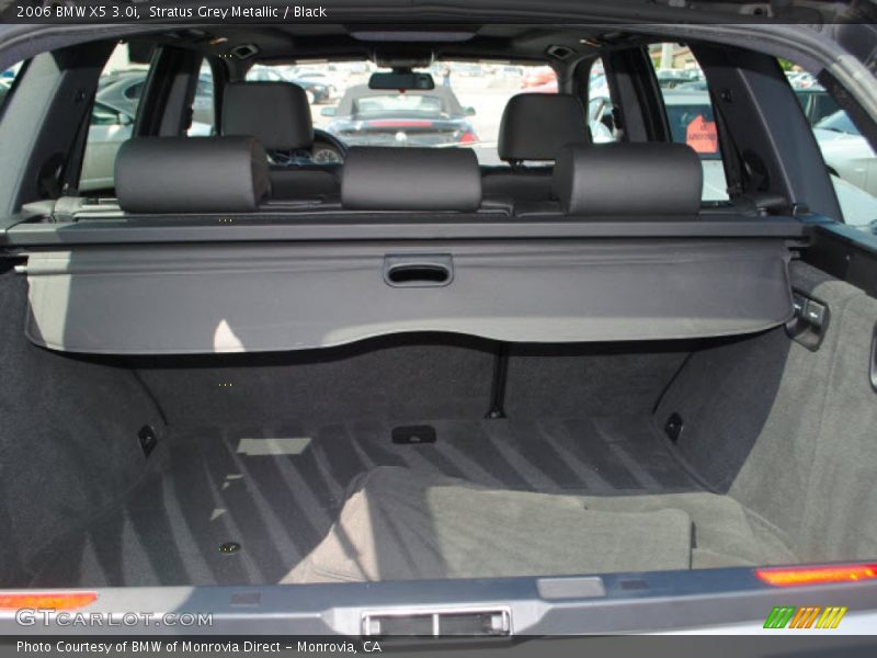 Stratus Grey Metallic / Black 2006 BMW X5 3.0i