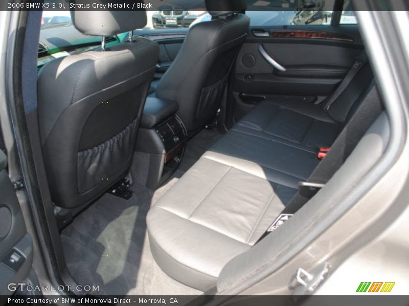 Stratus Grey Metallic / Black 2006 BMW X5 3.0i