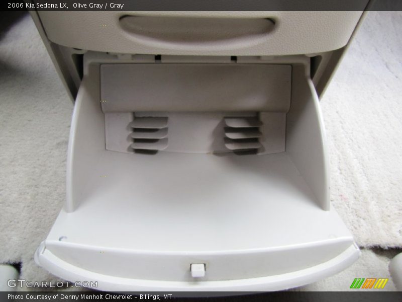 Olive Gray / Gray 2006 Kia Sedona LX
