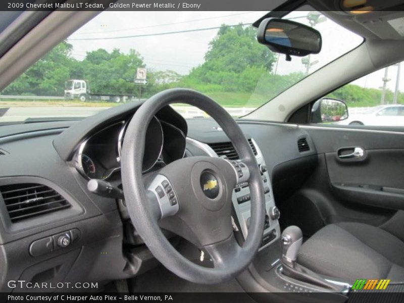 Golden Pewter Metallic / Ebony 2009 Chevrolet Malibu LT Sedan