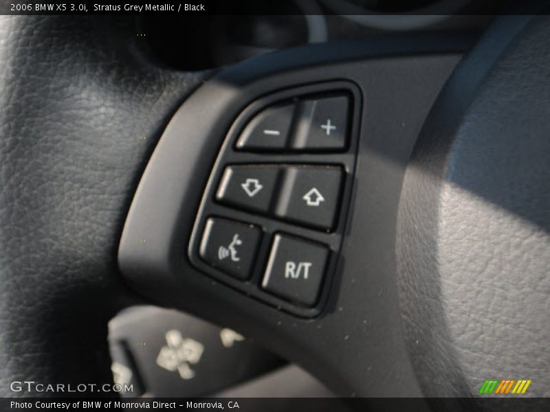 Stratus Grey Metallic / Black 2006 BMW X5 3.0i