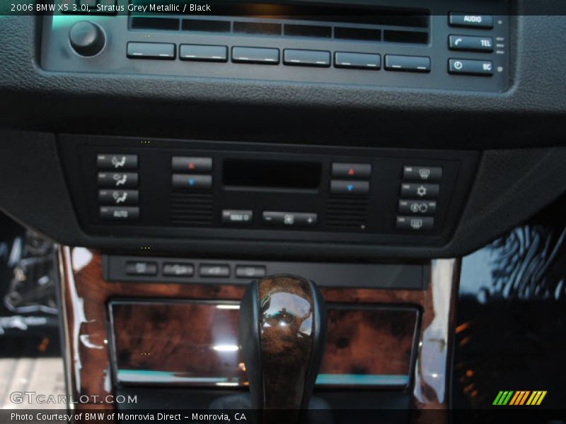 Stratus Grey Metallic / Black 2006 BMW X5 3.0i