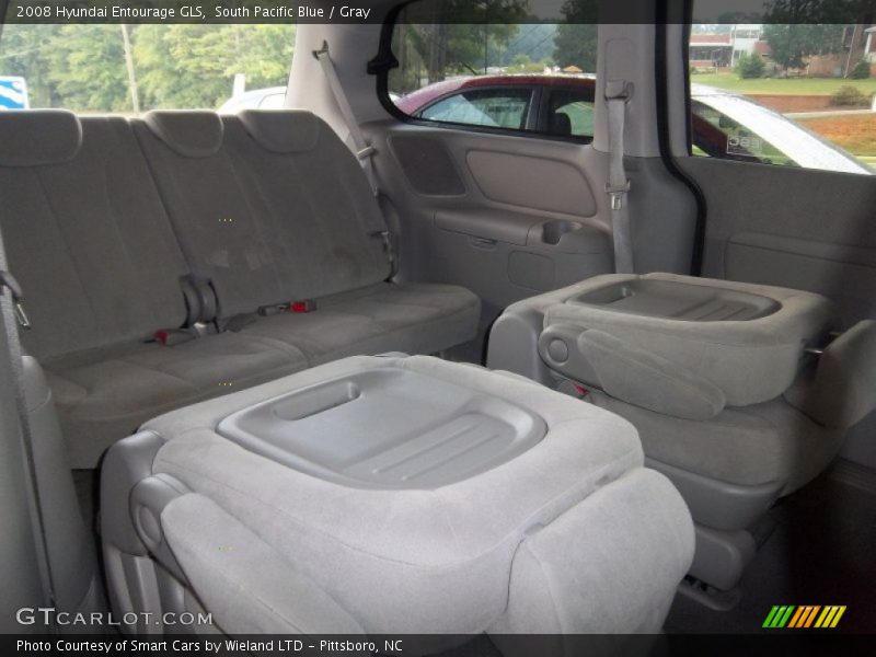 South Pacific Blue / Gray 2008 Hyundai Entourage GLS