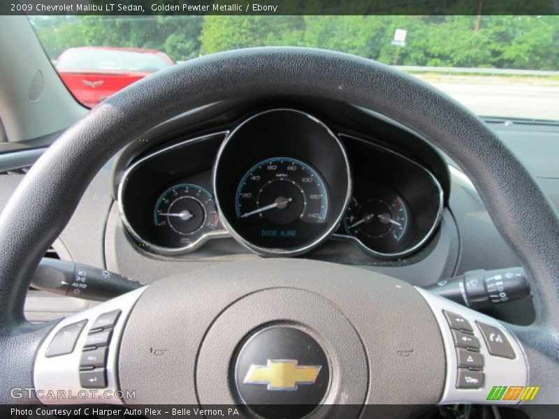 Golden Pewter Metallic / Ebony 2009 Chevrolet Malibu LT Sedan