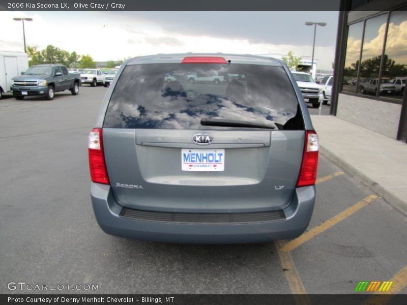 Olive Gray / Gray 2006 Kia Sedona LX