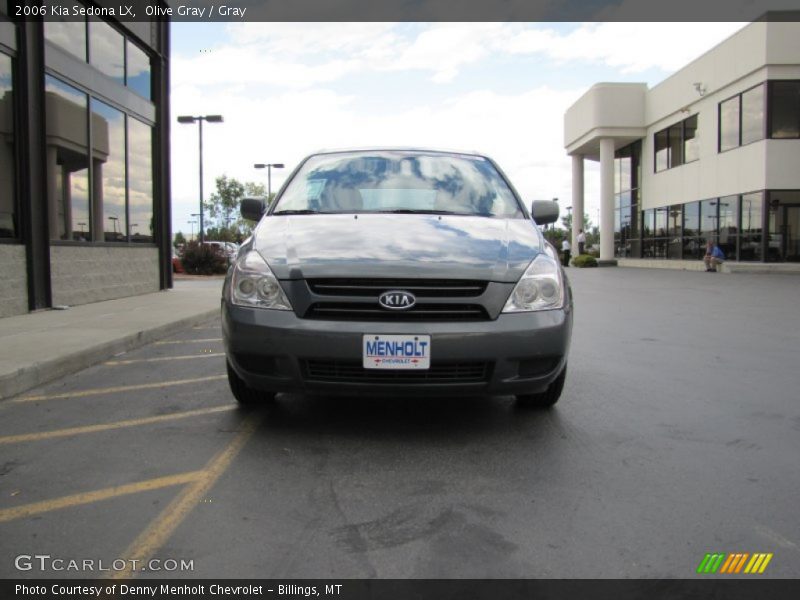 Olive Gray / Gray 2006 Kia Sedona LX
