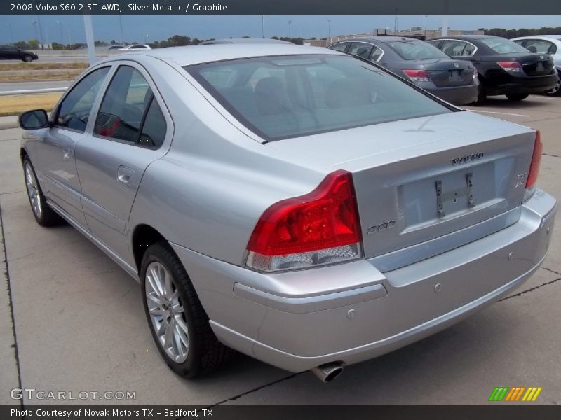 Silver Metallic / Graphite 2008 Volvo S60 2.5T AWD