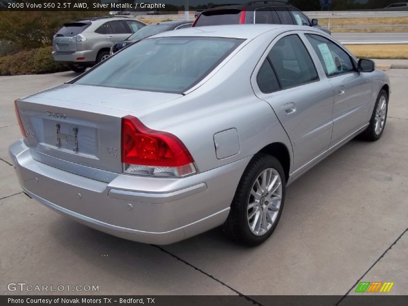 Silver Metallic / Graphite 2008 Volvo S60 2.5T AWD