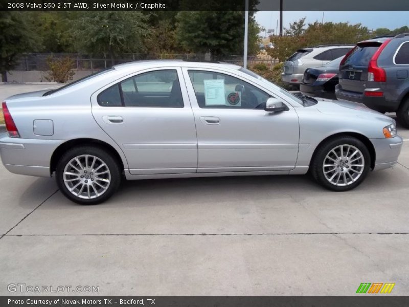 Silver Metallic / Graphite 2008 Volvo S60 2.5T AWD