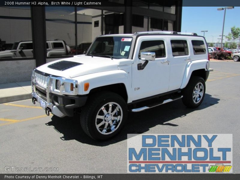 Birch White / Light Cashmere 2008 Hummer H3 Alpha