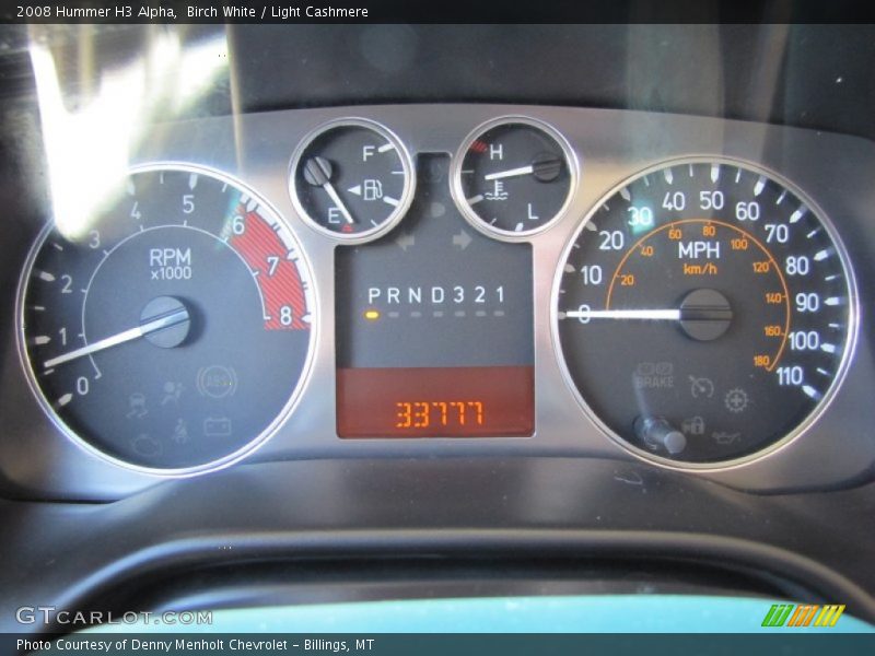 Birch White / Light Cashmere 2008 Hummer H3 Alpha