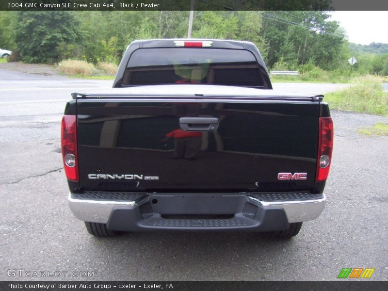 Black / Pewter 2004 GMC Canyon SLE Crew Cab 4x4