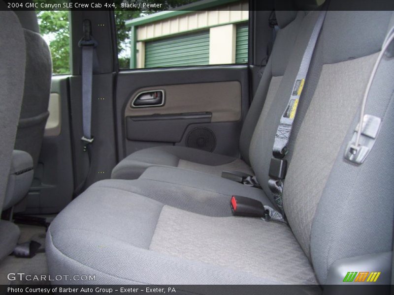 Black / Pewter 2004 GMC Canyon SLE Crew Cab 4x4