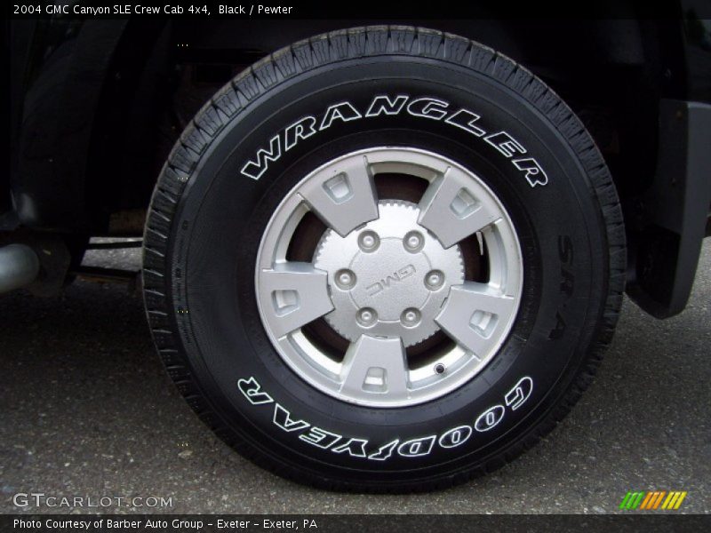  2004 Canyon SLE Crew Cab 4x4 Wheel