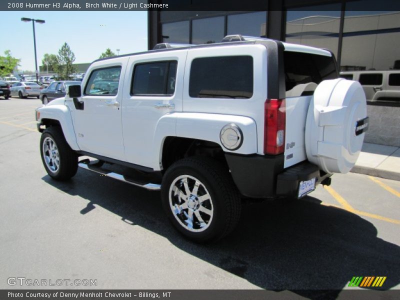 Birch White / Light Cashmere 2008 Hummer H3 Alpha