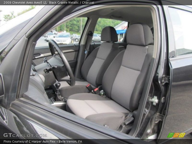 Black Granite Metallic / Charcoal 2009 Chevrolet Aveo Aveo5 LS