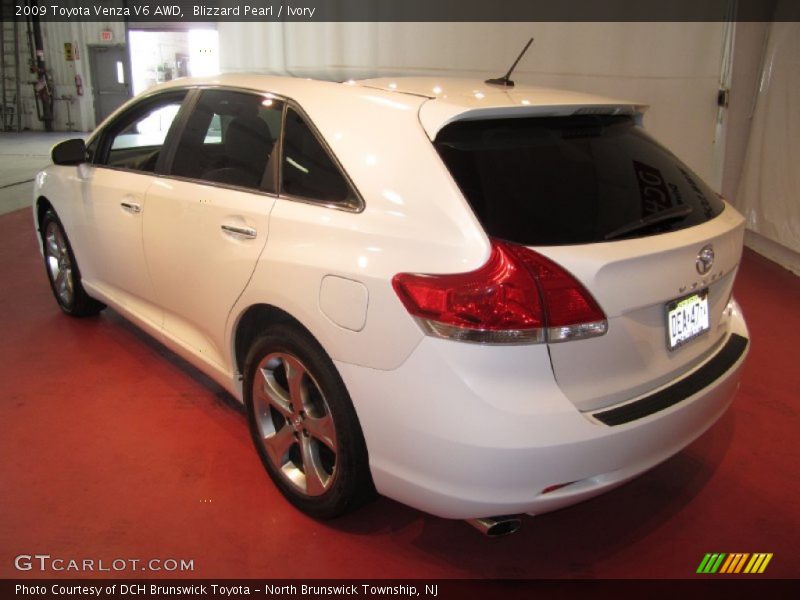 Blizzard Pearl / Ivory 2009 Toyota Venza V6 AWD