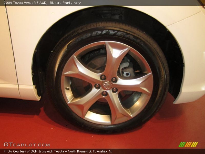 Blizzard Pearl / Ivory 2009 Toyota Venza V6 AWD