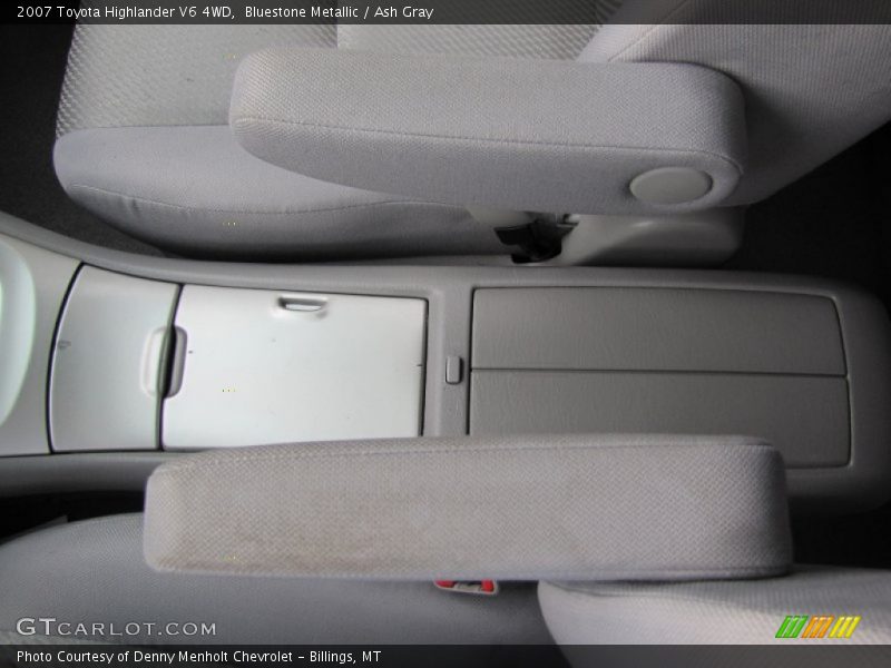 Bluestone Metallic / Ash Gray 2007 Toyota Highlander V6 4WD