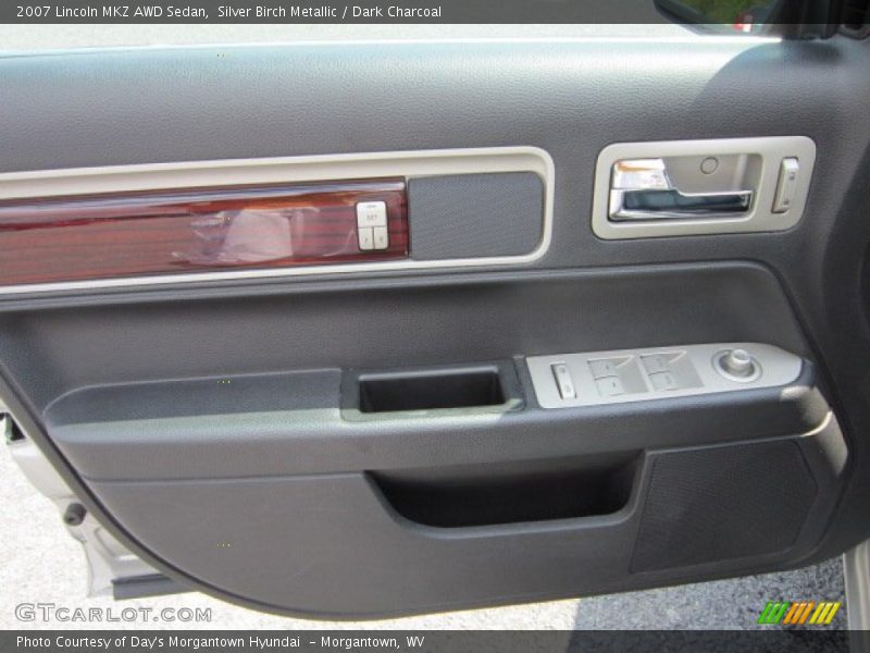 Silver Birch Metallic / Dark Charcoal 2007 Lincoln MKZ AWD Sedan