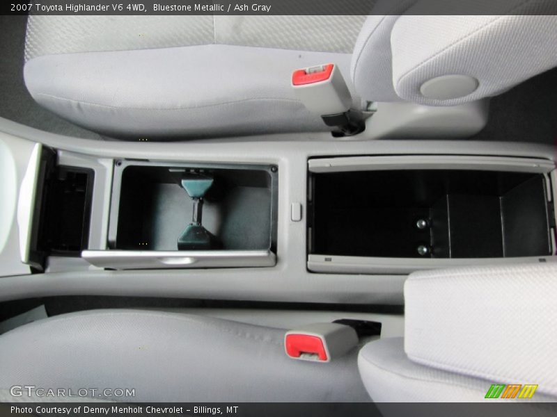 Bluestone Metallic / Ash Gray 2007 Toyota Highlander V6 4WD