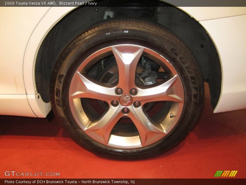 Blizzard Pearl / Ivory 2009 Toyota Venza V6 AWD