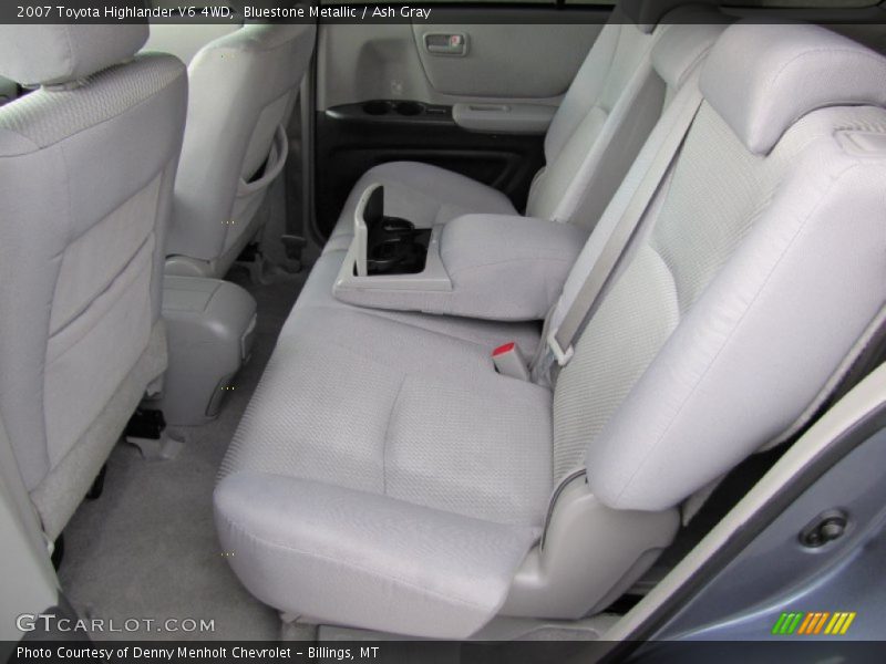 Bluestone Metallic / Ash Gray 2007 Toyota Highlander V6 4WD