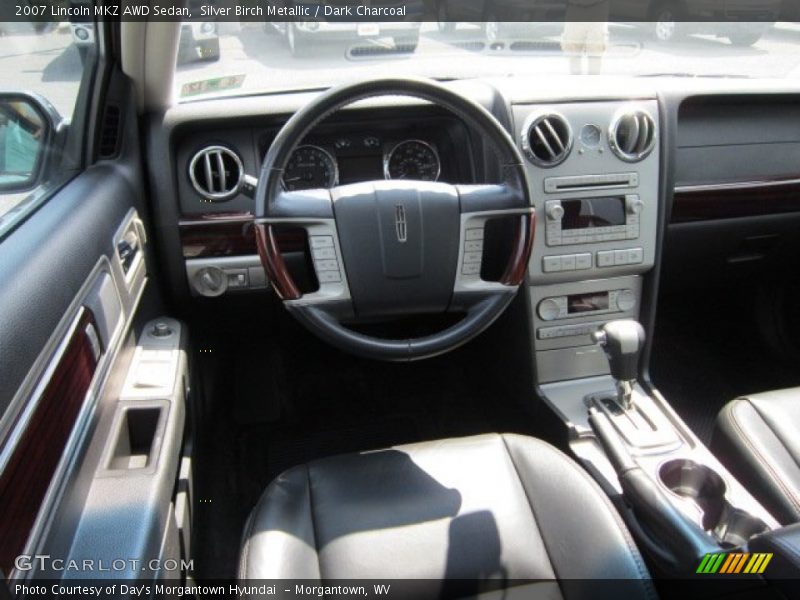 Silver Birch Metallic / Dark Charcoal 2007 Lincoln MKZ AWD Sedan