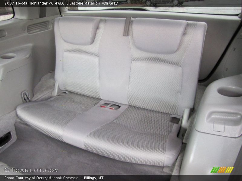 Bluestone Metallic / Ash Gray 2007 Toyota Highlander V6 4WD
