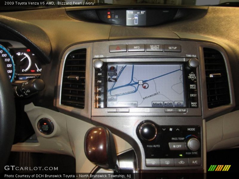 Blizzard Pearl / Ivory 2009 Toyota Venza V6 AWD