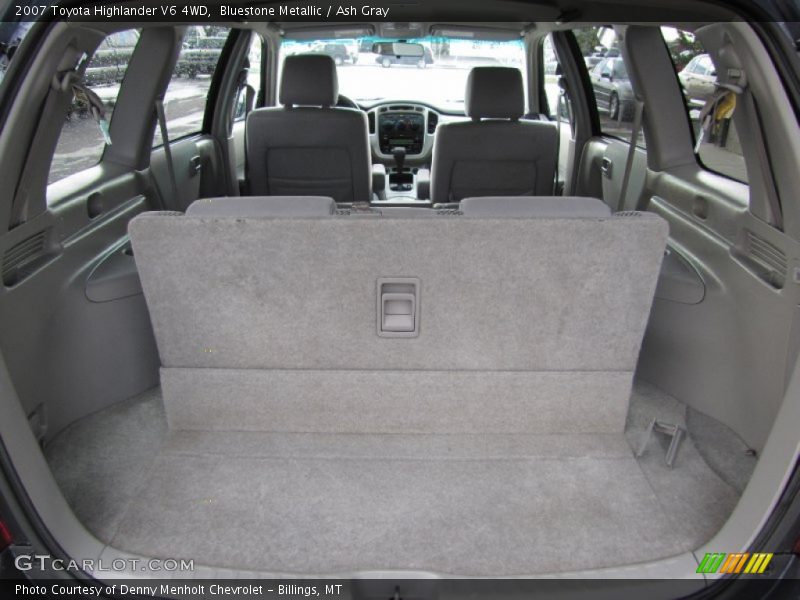 Bluestone Metallic / Ash Gray 2007 Toyota Highlander V6 4WD