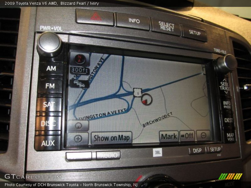 Blizzard Pearl / Ivory 2009 Toyota Venza V6 AWD