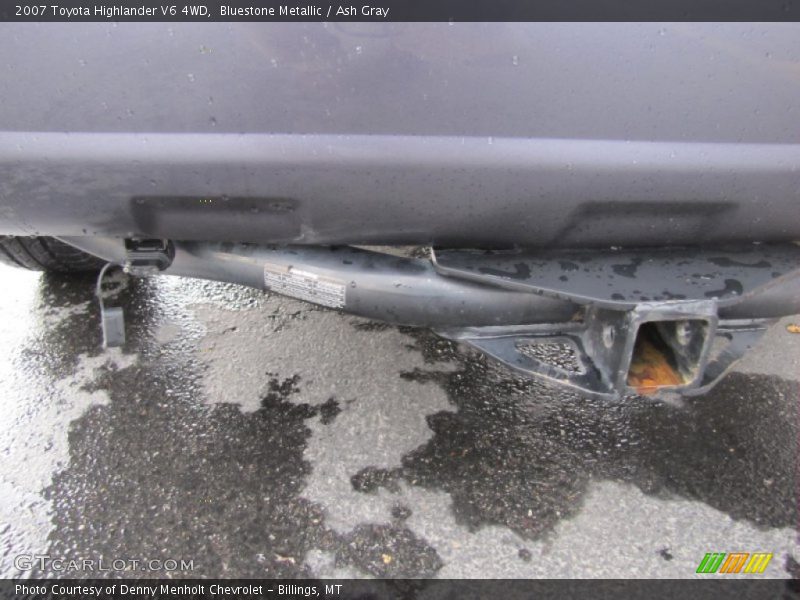 Bluestone Metallic / Ash Gray 2007 Toyota Highlander V6 4WD