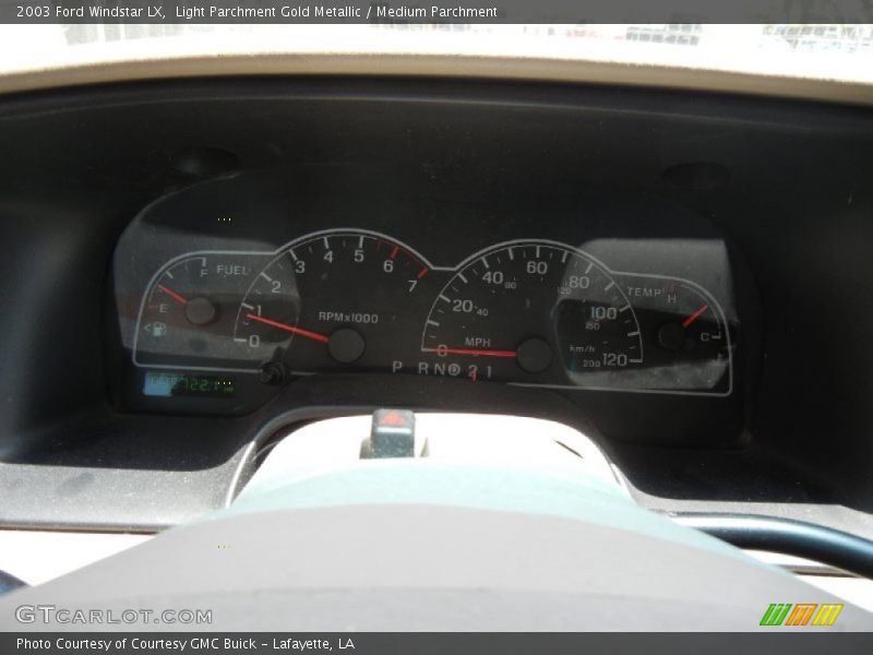 Light Parchment Gold Metallic / Medium Parchment 2003 Ford Windstar LX
