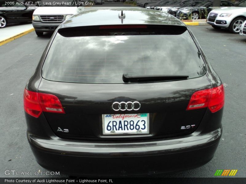 Lava Grey Pearl / Light Grey 2006 Audi A3 2.0T