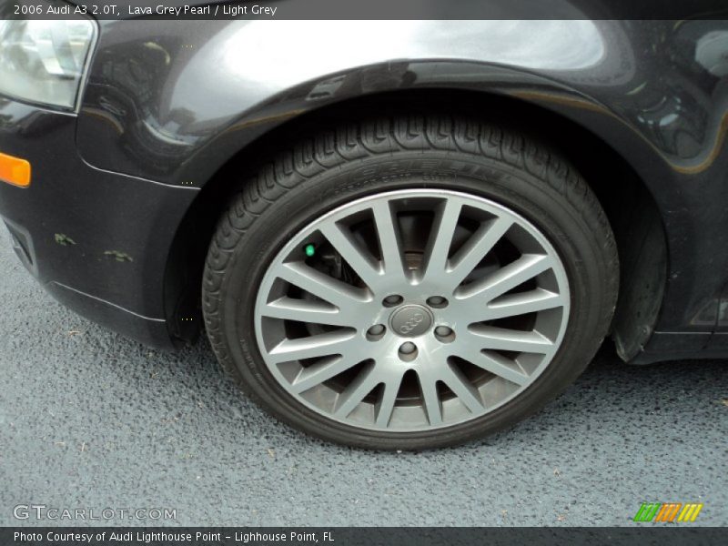 Lava Grey Pearl / Light Grey 2006 Audi A3 2.0T