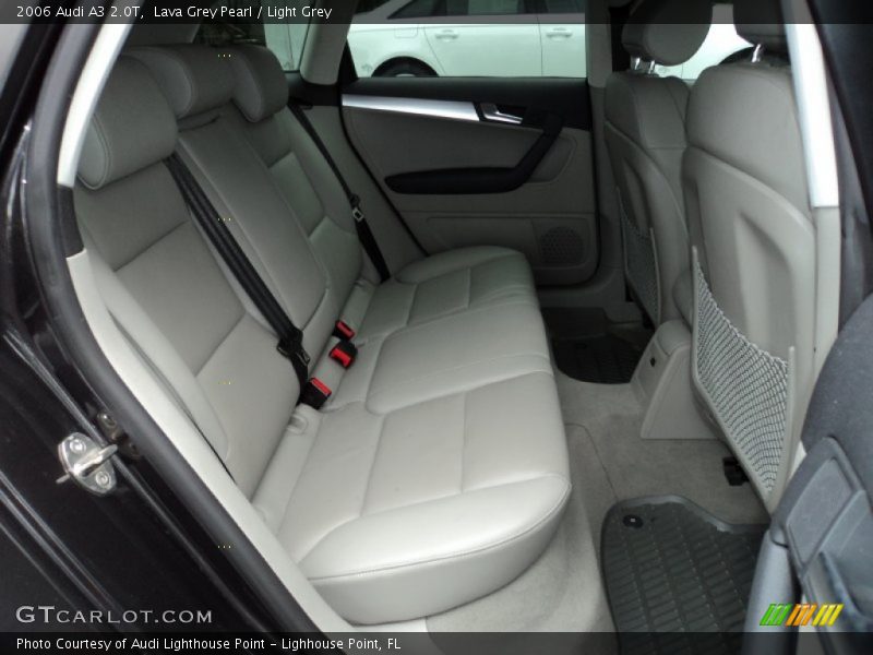 Lava Grey Pearl / Light Grey 2006 Audi A3 2.0T