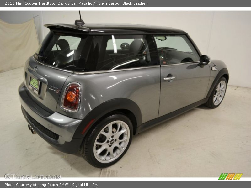 Dark Silver Metallic / Punch Carbon Black Leather 2010 Mini Cooper Hardtop