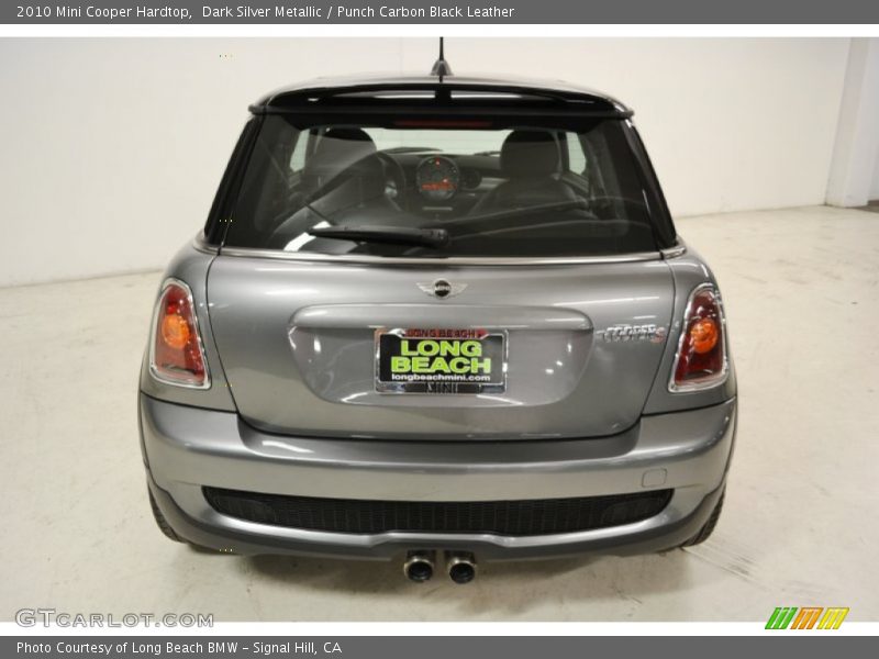 Dark Silver Metallic / Punch Carbon Black Leather 2010 Mini Cooper Hardtop