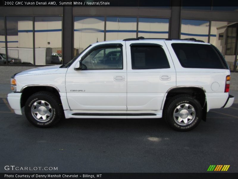  2002 Yukon Denali AWD Summit White