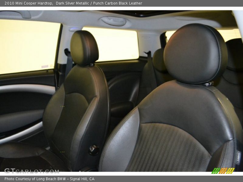 Dark Silver Metallic / Punch Carbon Black Leather 2010 Mini Cooper Hardtop