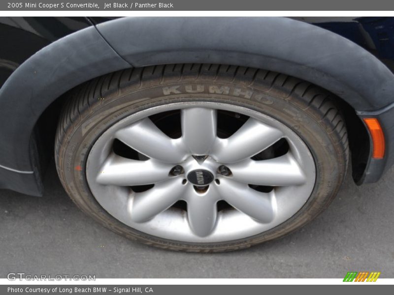 Jet Black / Panther Black 2005 Mini Cooper S Convertible